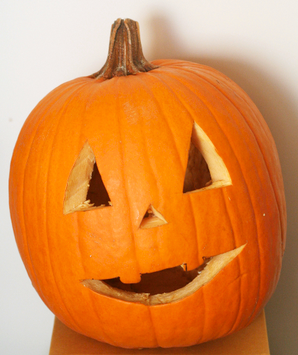 本物のかぼちゃで作ったハロウィンランタンは何日保存できる？
